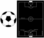 Soccer Football Silhouettes
