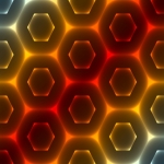 Abstract Hexagonal Background
