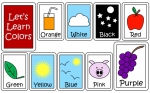 Set of Color Flashcards