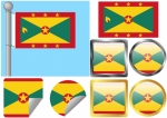 Flag Set Grenada