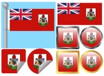 Flag Set Bermuda