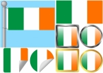Flag Set Ireland