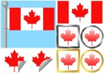 Flag Set Canada