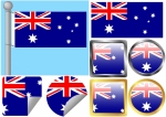 Flag Set Australia