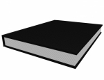 3d Render of a Leather Bound Book