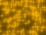 3d Render of an Orange Starry Background