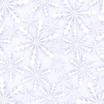 3d Render of a Background of Snowflakes